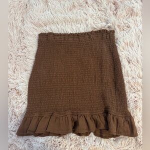 Ruffle skirt Abercrombie and fitch